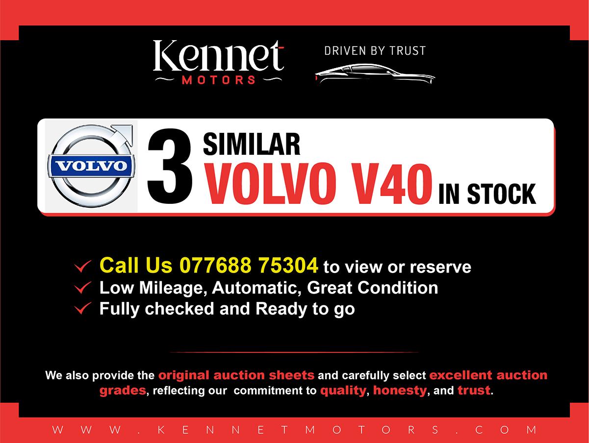 Volvo V40 1.6 T4 SE Lux Nav Hatchback 5dr Petrol Powershift Euro 5 (s/s) (180 ps)
